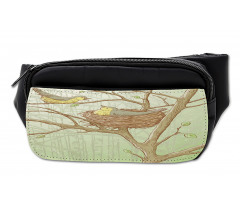 Tree Animals Spring Woods Bumbag