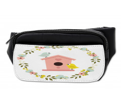 Winged Animal Floral Bumbag