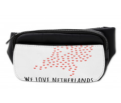 Love Netherlands Wording Bumbag