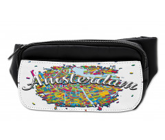 Vibrant Digital Mapping Bumbag