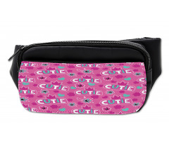 Crown Pattern Flower Bumbag