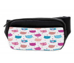 Patterned Kitten Heads Bumbag