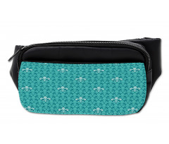 Fleur De Lis Pattern Bumbag