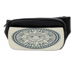 Retro Sun Compass Bumbag