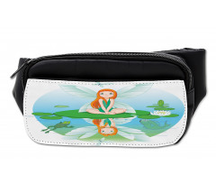 Fairy on Water Lily Leaf Bumbag