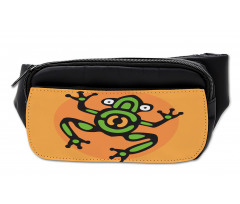 Aztec Amphibian Animal Art Bumbag