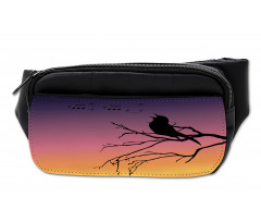 Gradient Sunrise Bird Bumbag