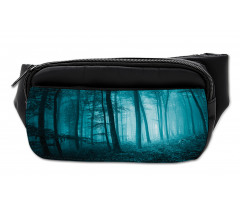 Foggy Dark Country Forest Bumbag