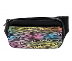 Colorful Wildlife Zebra Bumbag