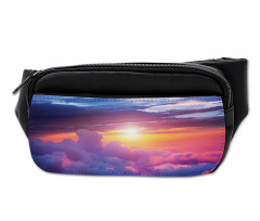 Sunset Sky and Clouds Bumbag