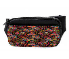 Jumble Warm Tone Floral Bumbag