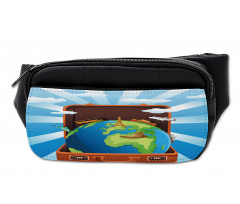 Globe in a Vacation Suitcase Bumbag