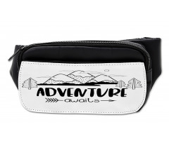 Mountain Lettering Bumbag