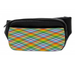 Colorful Summer Madras Style Bumbag