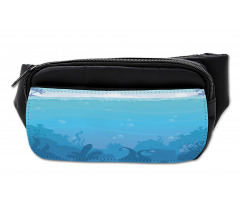 Underwater Landscape Palms Bumbag