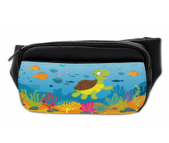 Funny Turtle Fish Types Bumbag