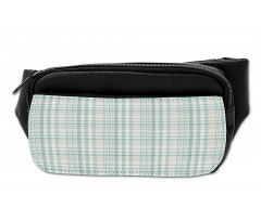 Pastel Plaid Layout Bumbag