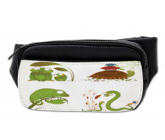 Snake Frog Ninja Reptile Bumbag