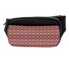 Native Pattern Rhombus Like Bumbag