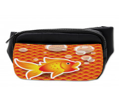 Cartoon Goldfish Bubble Bumbag