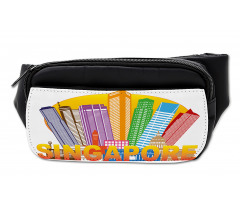 Typography and Skyline Bumbag