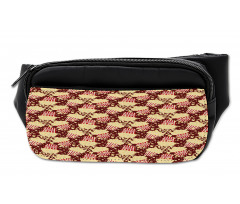 Movie and Popcorn Pattern Bumbag