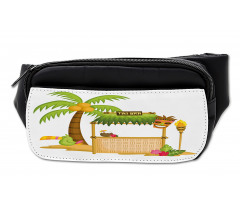 Tropical Concept Tiki Bar Fun Bumbag