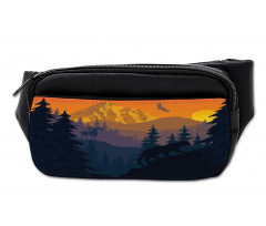 Wild Nature Landscape Art Bumbag