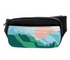 Pastel Art Landscape Bumbag