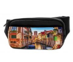 Venice Canal Cityscape Bumbag