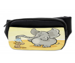 Elephant Bathing Mouse Bumbag