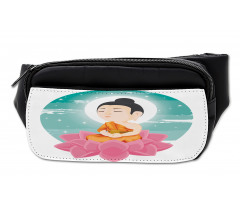 Meditation Lotus Art Bumbag