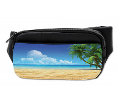 Tropical Leaves Beach Bumbag