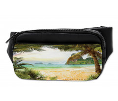 Palm Coconut Trees Beach Bumbag