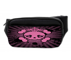 Skull Grunge Pop Art Bumbag