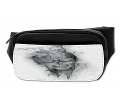 Smoky Skull Grungy Art Bumbag