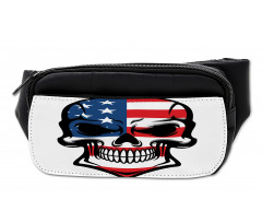 Scary Skull Art Bumbag