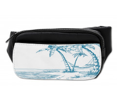 Palm Trees at Beach Bumbag