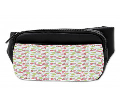 Tropical Pastel Doodle Style Bumbag