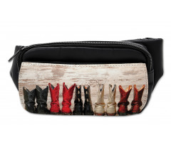 Rustic Wild West Boots Bumbag