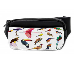 Bird Set Poly Design Bumbag