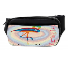 Rainbow Colored Birds Bumbag