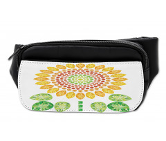 Sunflower Mandala Design Bumbag