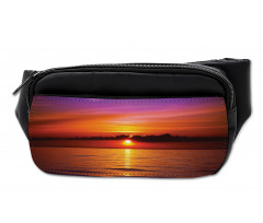 Colorful Beach Sunset Bumbag