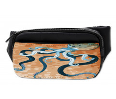 Oceanic Animal Cartoon Bumbag