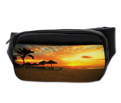 Romantic Sunset Scenery Bumbag