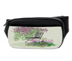 Flowers Blooming Garden Bumbag