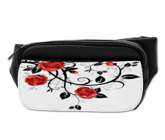 Swirling Roses Garden Bumbag