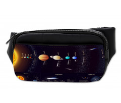 Jupiter Saturn Planet Bumbag