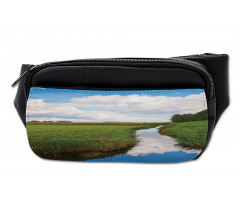 Calm River Meadow Trees Bumbag